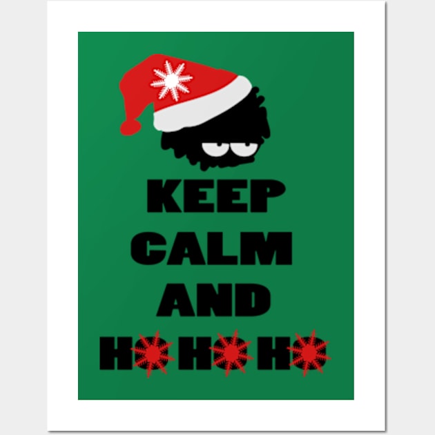 Keep Clam and HO HO HO Wall Art by CindyS